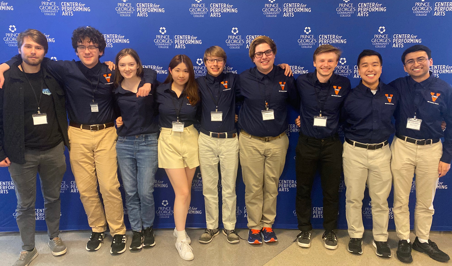 Our 2024 cyber defense team.